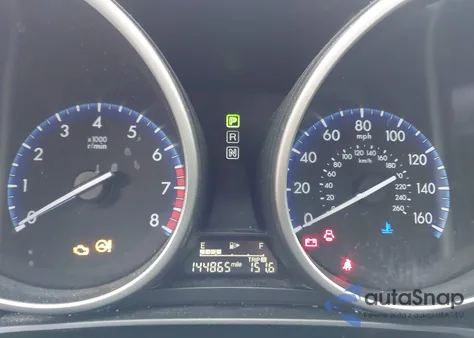 2012 Mazda Mazda3 I Touring z USA, uszkodzony, nr VIN JM1BL1V82C1543806